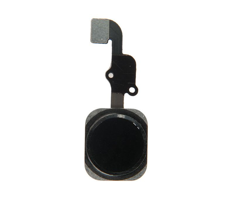 Шлейф для iPhone 6S + кнопка Home (серый)