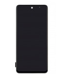 Дисплей для Samsung M317F Galaxy M31s в рамке + тачскрин (черный) 100%