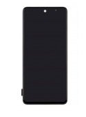 Дисплей для Samsung M317F Galaxy M31s в рамке + тачскрин (черный) 100%